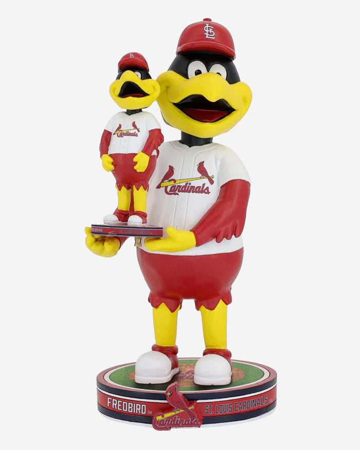 Fredbird St Louis Cardinals Bobble Dubblz Mascot Bobblehead FOCO - FOCO.com