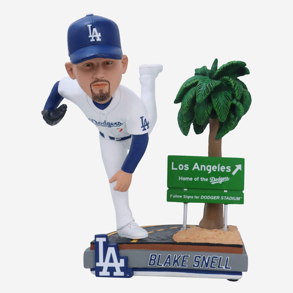 Blake Snell Los Angeles Dodgers Next Stop Bobblehead FOCO - FOCO.com