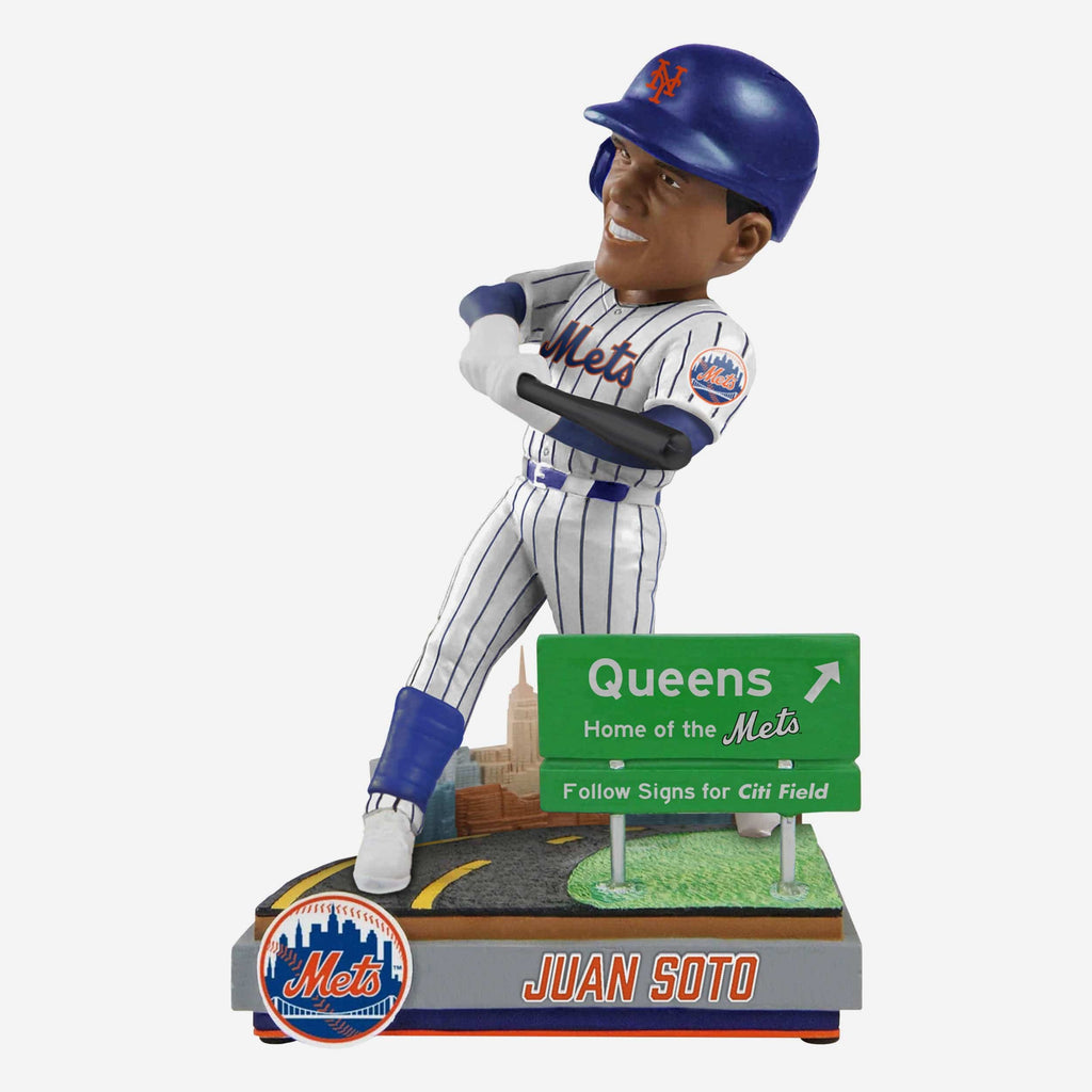 Juan Soto New York Mets Next Stop Bobblehead FOCO - FOCO.com