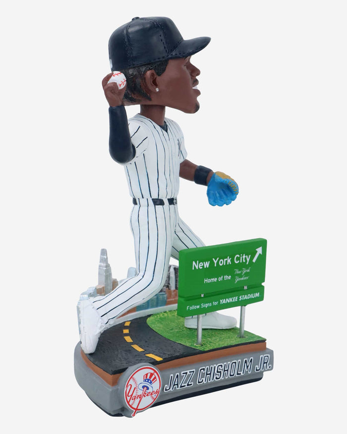 Jazz Chisholm Jr New York Yankees Next Stop Bobblehead FOCO - FOCO.com