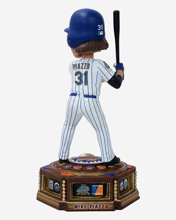 Mike Piazza New York Mets Patch Collection Bobblehead FOCO - FOCO.com