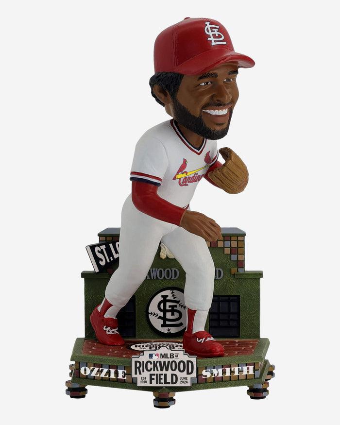 Ozzie Smith St Louis Cardinals 2024 Rickwood Field Game Old-Timer Bobblehead FOCO - FOCO.com