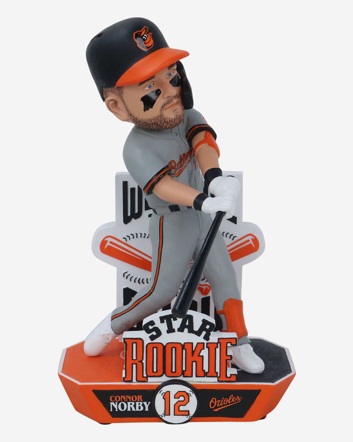 Connor Norby Baltimore Orioles Star Rookie Bobblehead FOCO - FOCO.com