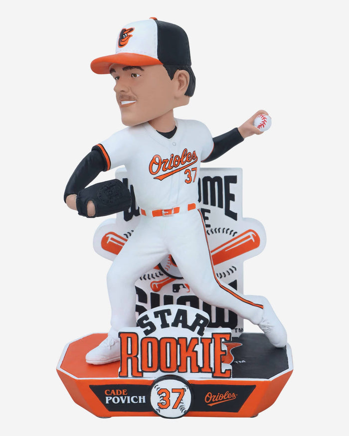 Cade Povich Baltimore Orioles Rookie Bobblehead FOCO - FOCO.com