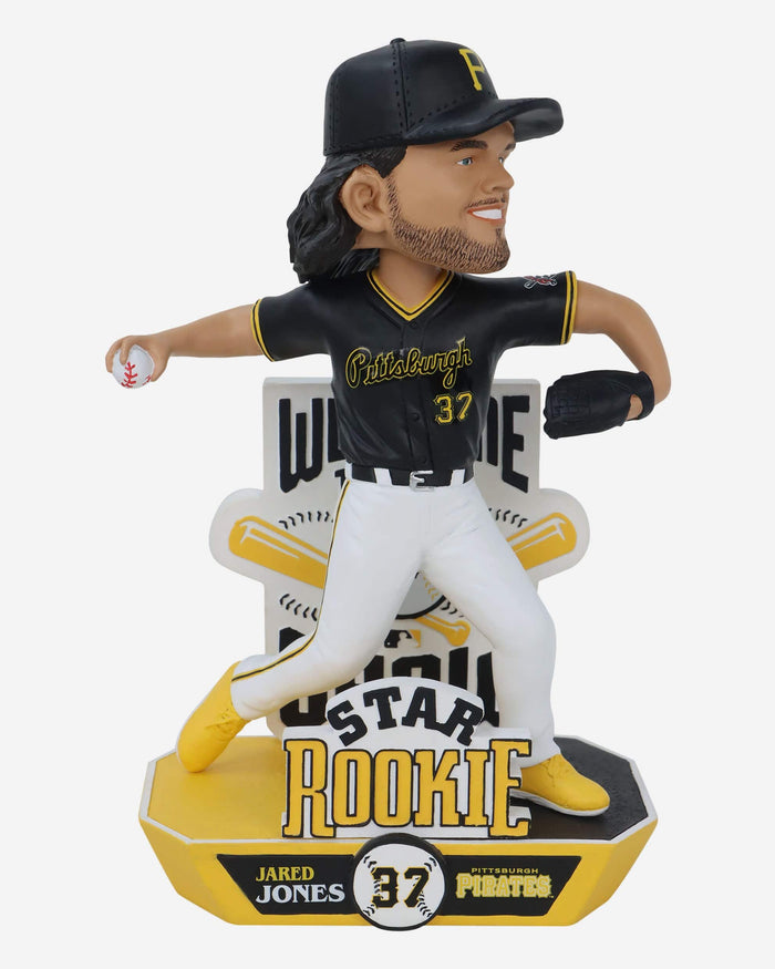 Jared Jones Pittsburgh Pirates Star Rookie Bobblehead FOCO - FOCO.com