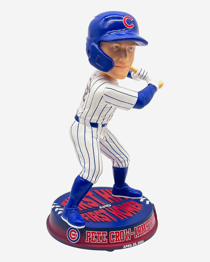 Pete Crow-Armstrong Chicago Cubs First Hit Home Run Bobblehead FOCO - FOCO.com