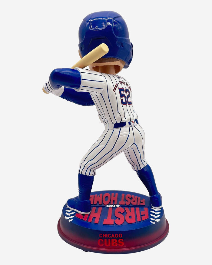 Pete Crow-Armstrong Chicago Cubs First Hit Home Run Bobblehead FOCO - FOCO.com