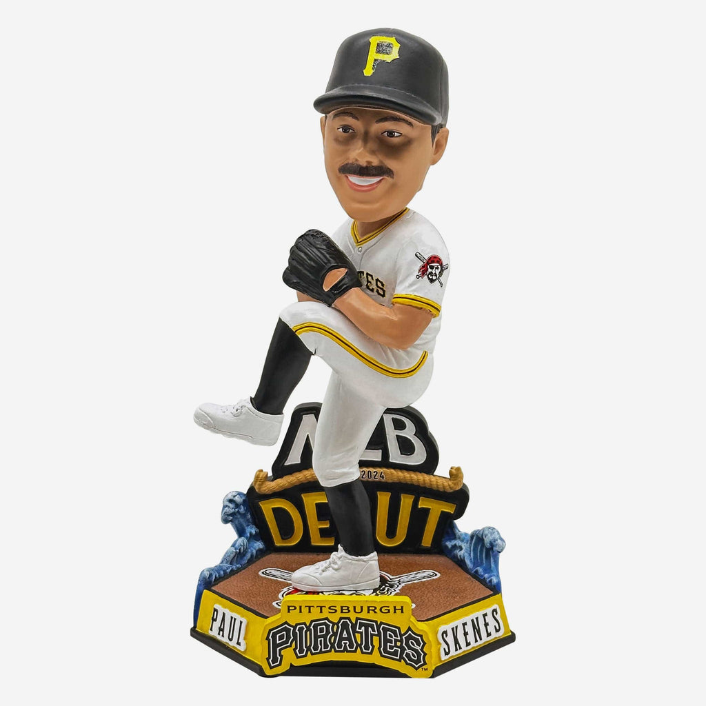 Paul Skenes Pittsburgh Pirates Major League Debut Bobblehead FOCO - FOCO.com