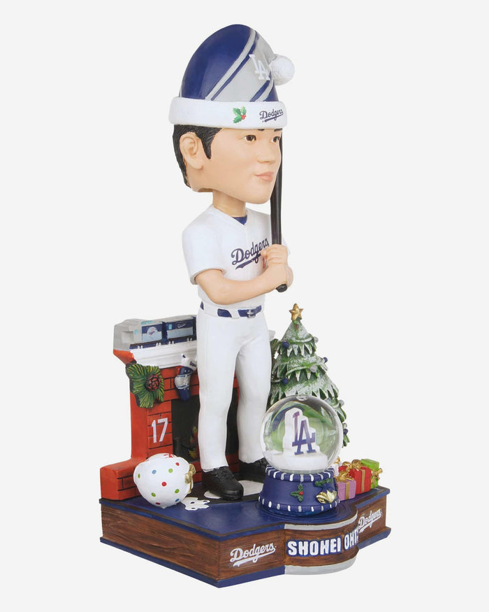 Shohei Ohtani Los Angeles Dodgers Snow Globe Bobblehead FOCO - FOCO.com