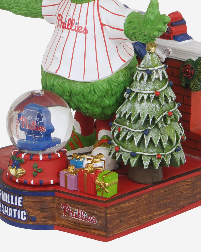 Phillie Phanatic Philadelphia Phillies Snow Globe Mascot Bobblehead FOCO - FOCO.com