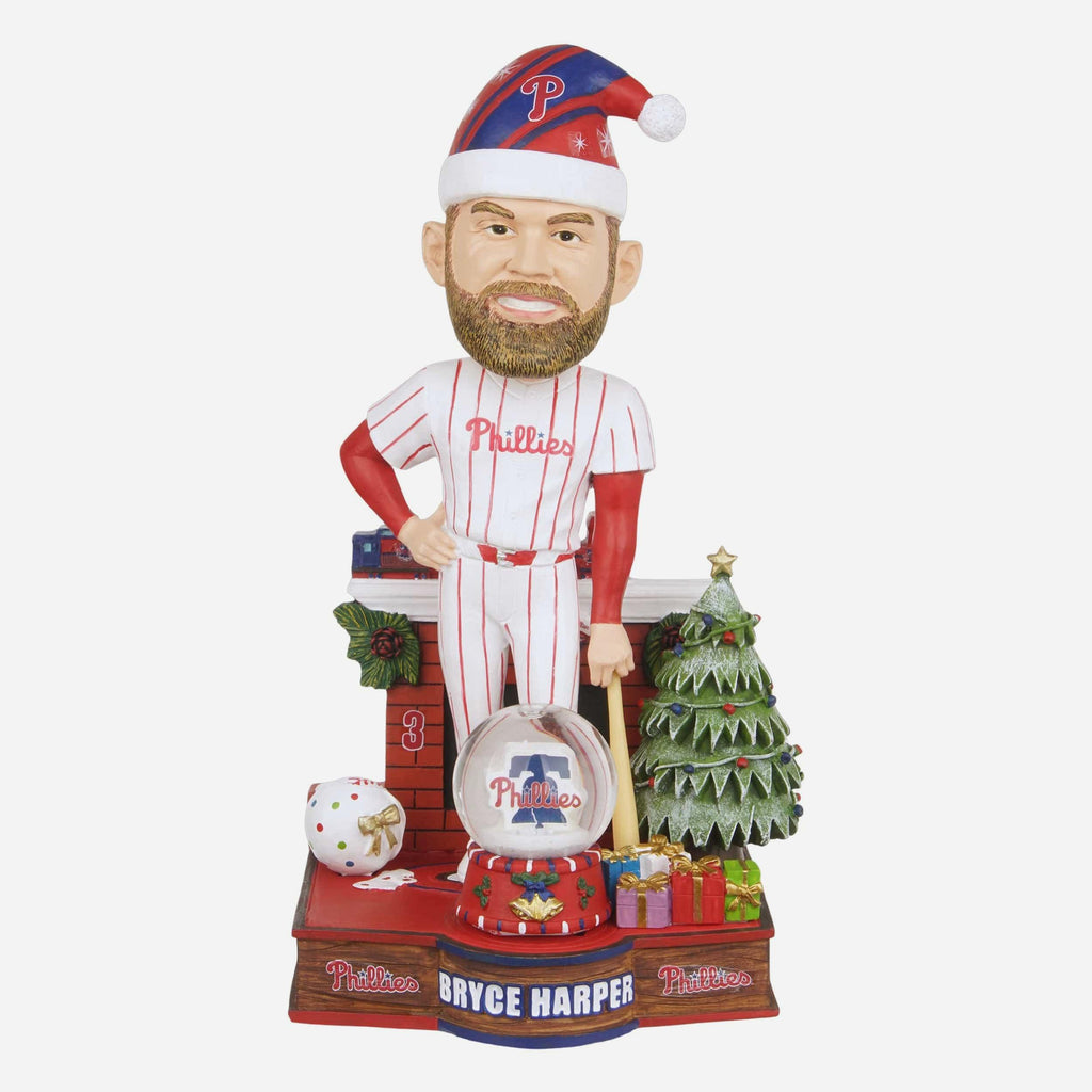 Bryce Harper Philadelphia Phillies Snow Globe Bobblehead FOCO - FOCO.com