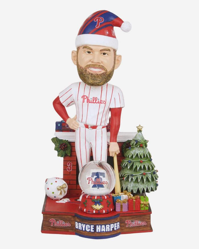 Bryce Harper Philadelphia Phillies Snow Globe Bobblehead FOCO - FOCO.com