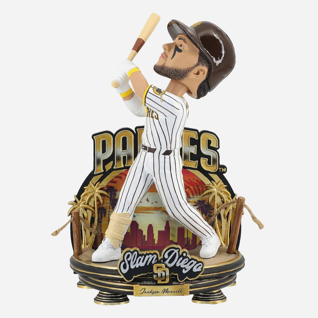 Jackson Merrill San Diego Padres Slam Diego Slugger Bobblehead FOCO - FOCO.com