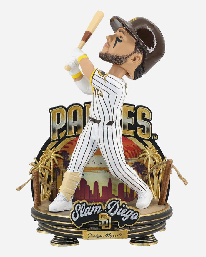 Jackson Merrill San Diego Padres Slam Diego Slugger Bobblehead FOCO - FOCO.com