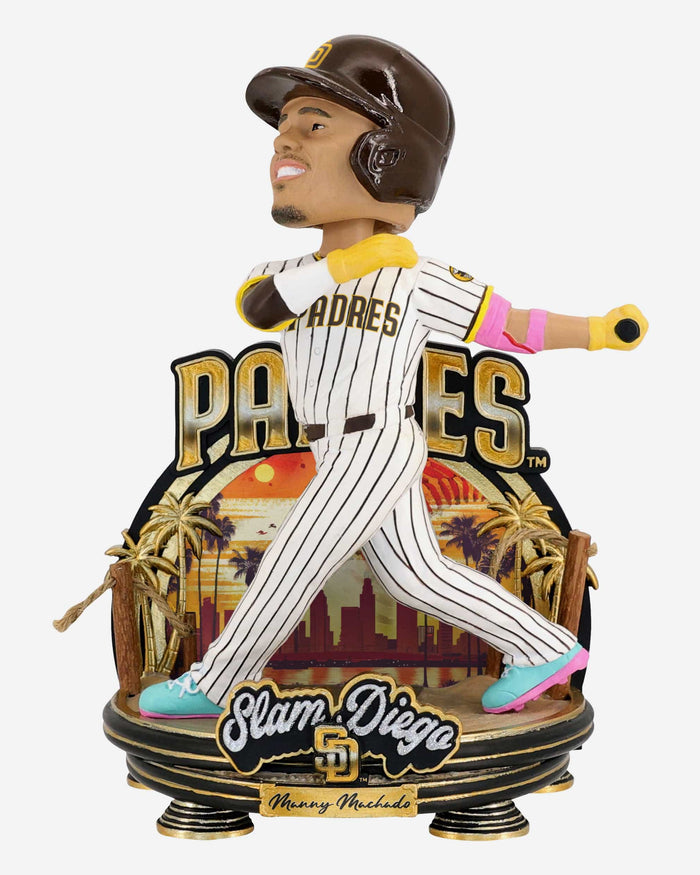 Manny Machado San Diego Padres Slam Diego Slugger Bobblehead FOCO - FOCO.com