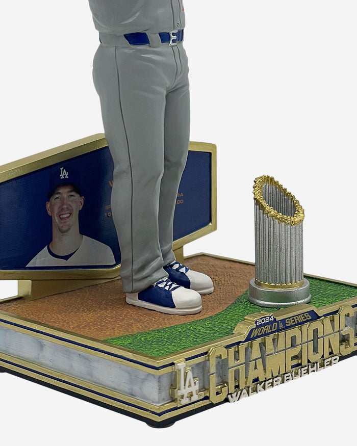 Walker Buehler Los Angeles Dodgers 2024 World Series Champions Final Out Bobblehead FOCO - FOCO.com
