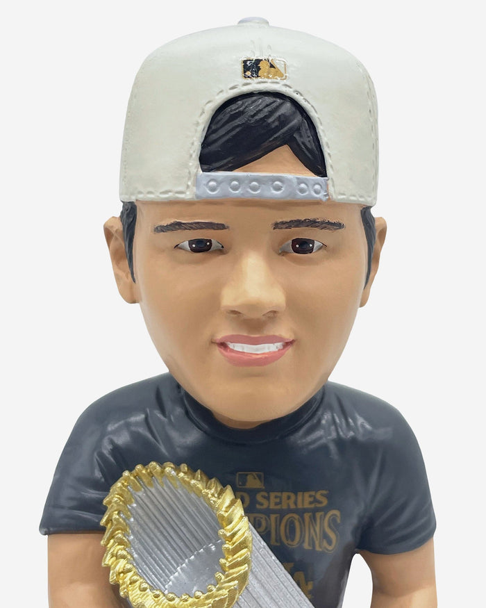 Shohei Ohtani Los Angeles Dodgers 2024 World Series Champions Podium Bobblehead FOCO - FOCO.com