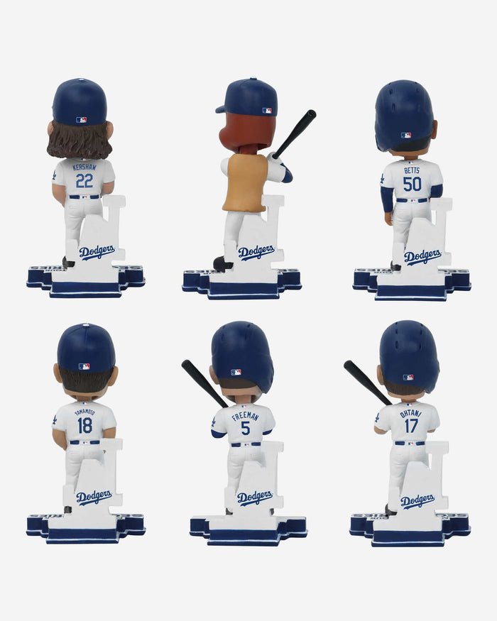 Los Angeles Dodgers 2024 Seoul Series Mini Bobblehead Boxed Set FOCO - FOCO.com