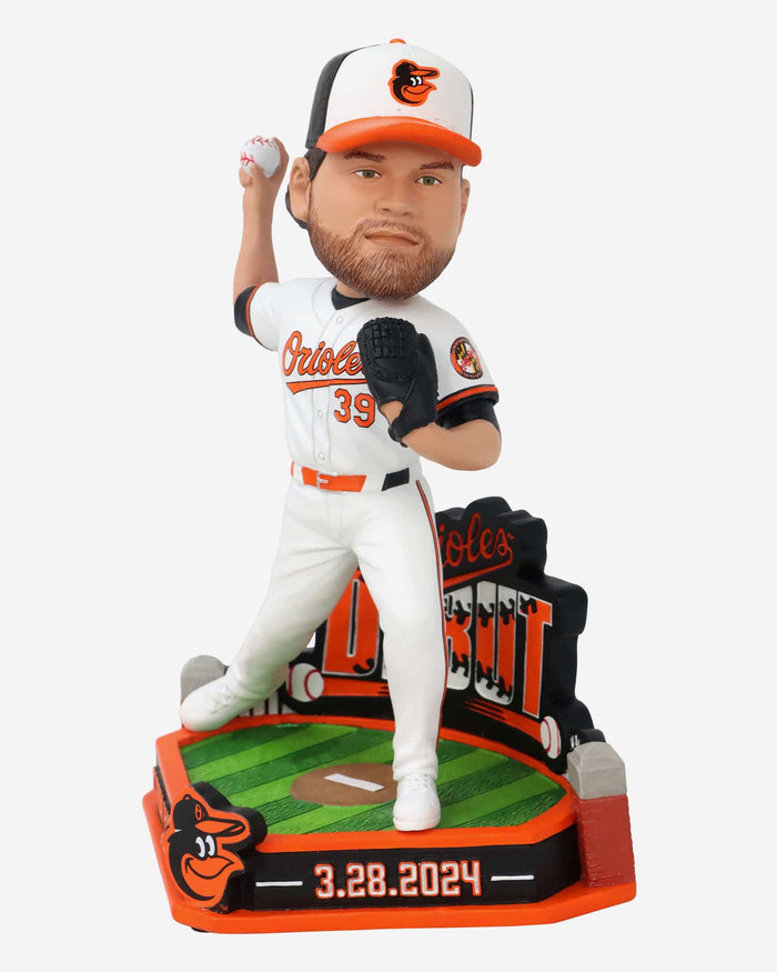 Corbin Burnes Baltimore Orioles Team Debut Bobblehead FOCO - FOCO.com