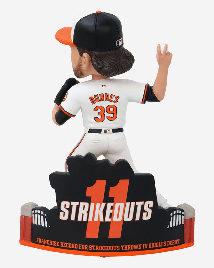 Corbin Burnes Baltimore Orioles Team Debut Bobblehead FOCO - FOCO.com