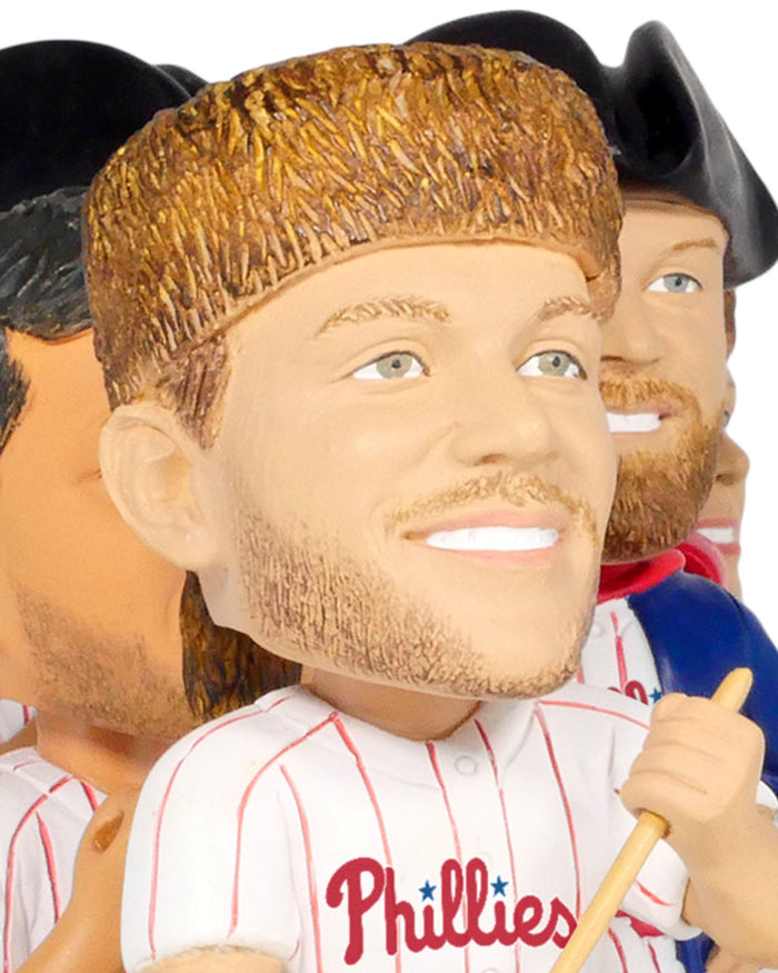 Philadelphia Phillies America's 250th Anniversary Crossing the Delaware Mini Bobblehead Scene