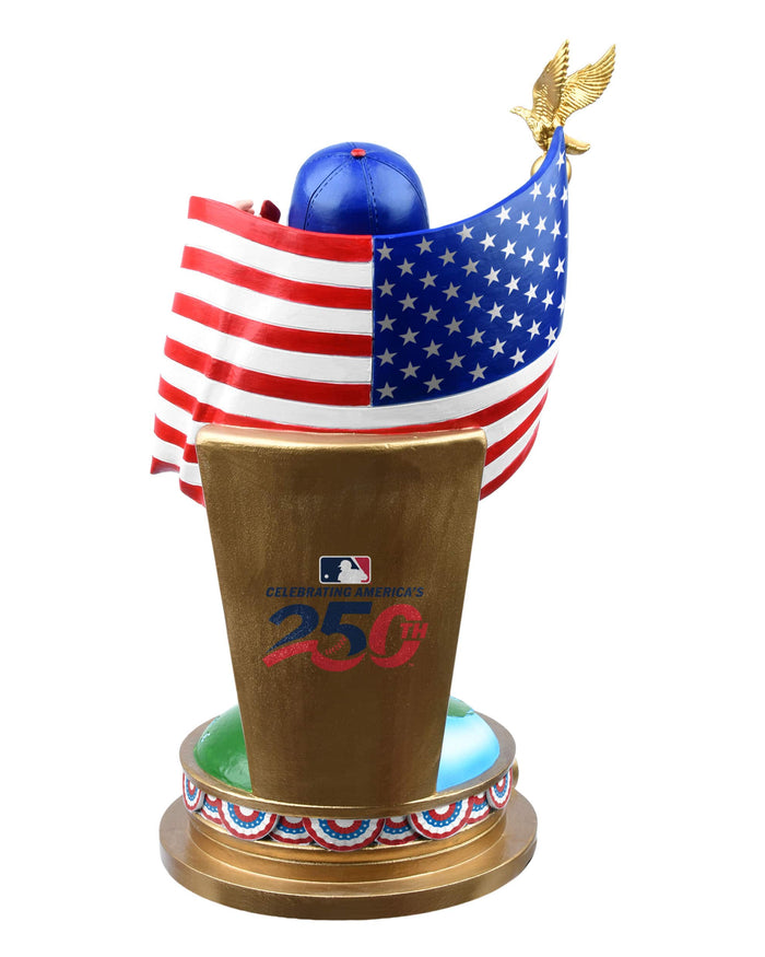 Pete Crow-Armstrong Chicago Cubs America's 250th Anniversary Flag Bobblehead FOCO - FOCO.com