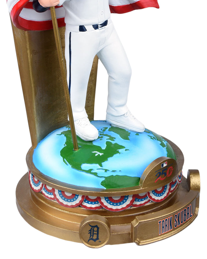 Tarik Skubal Detroit Tigers America's 250th Anniversary Flag Bobblehead FOCO - FOCO.com