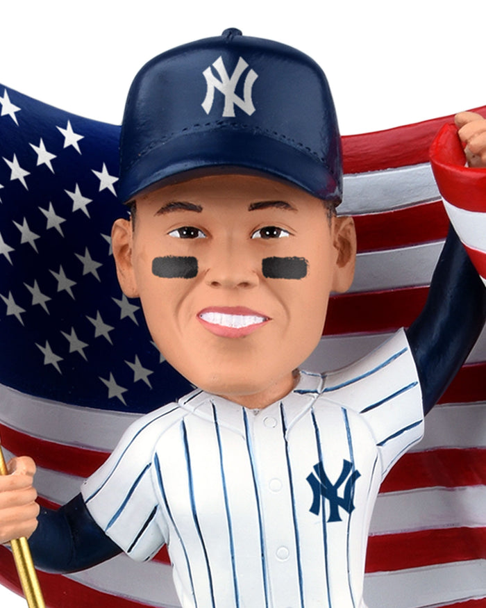 Aaron Judge New York Yankees America's 250th Anniversary Flag Bobblehead FOCO - FOCO.com