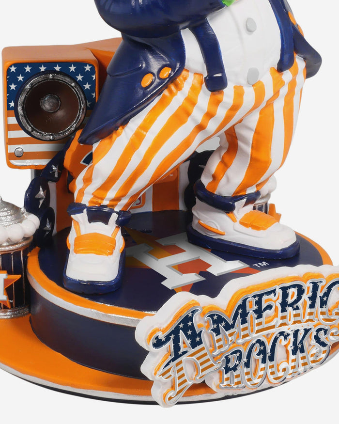 Orbit Houston Astros America's 250th Anniversary Star Spangled Banner Sound Chip Mascot Bobblehead FOCO - FOCO.com
