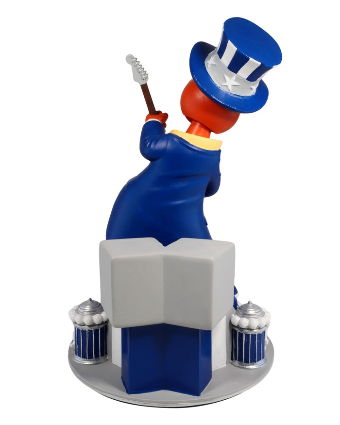 Dodger Dog Los Angeles Dodgers America's 250th Anniversary Star Spangled Banner Sound Chip Mascot Bobblehead FOCO - FOCO.com