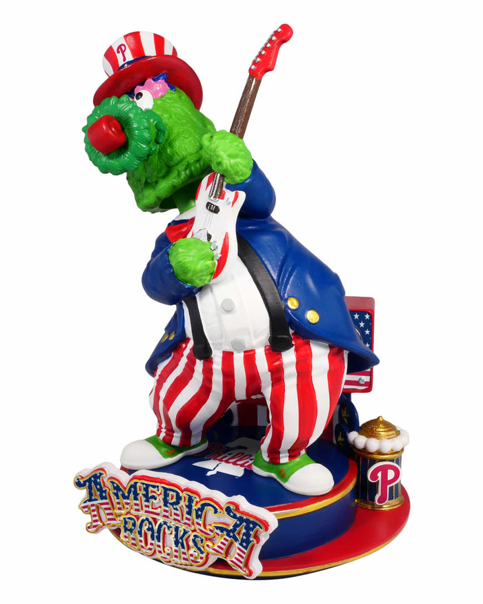 Phillie Phanatic Philadelphia Phillies America's 250th Anniversary Star Spangled Banner Sound Chip Mascot Bobblehead