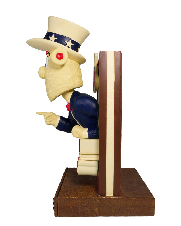 Blooper Atlanta Braves America's 250th Anniversary Uncle Sam Mascot Bobblehead