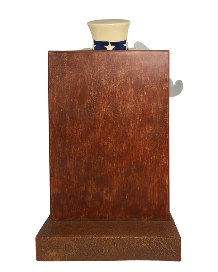 Blooper Atlanta Braves America's 250th Anniversary Uncle Sam Mascot Bobblehead