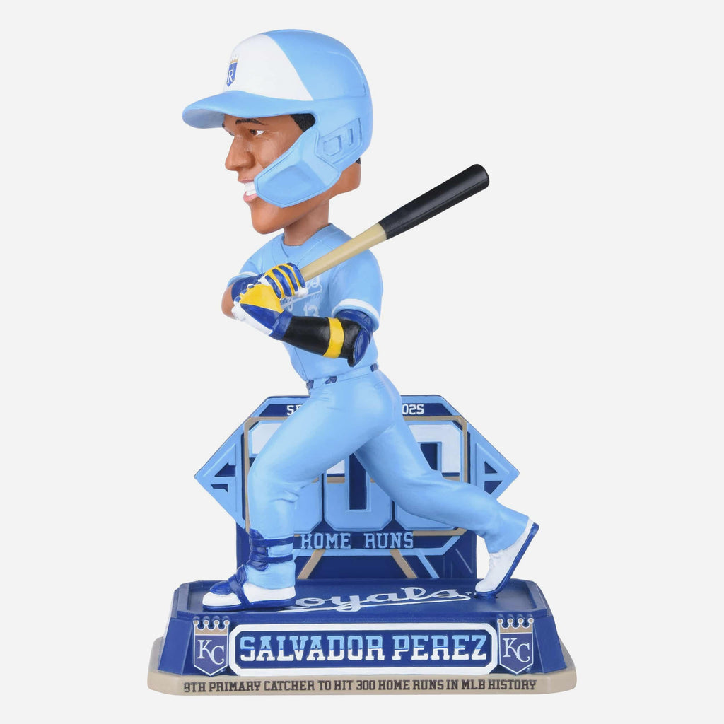 Salvador Perez Kansas City Royals 300th Home Run Bobblehead FOCO - FOCO.com
