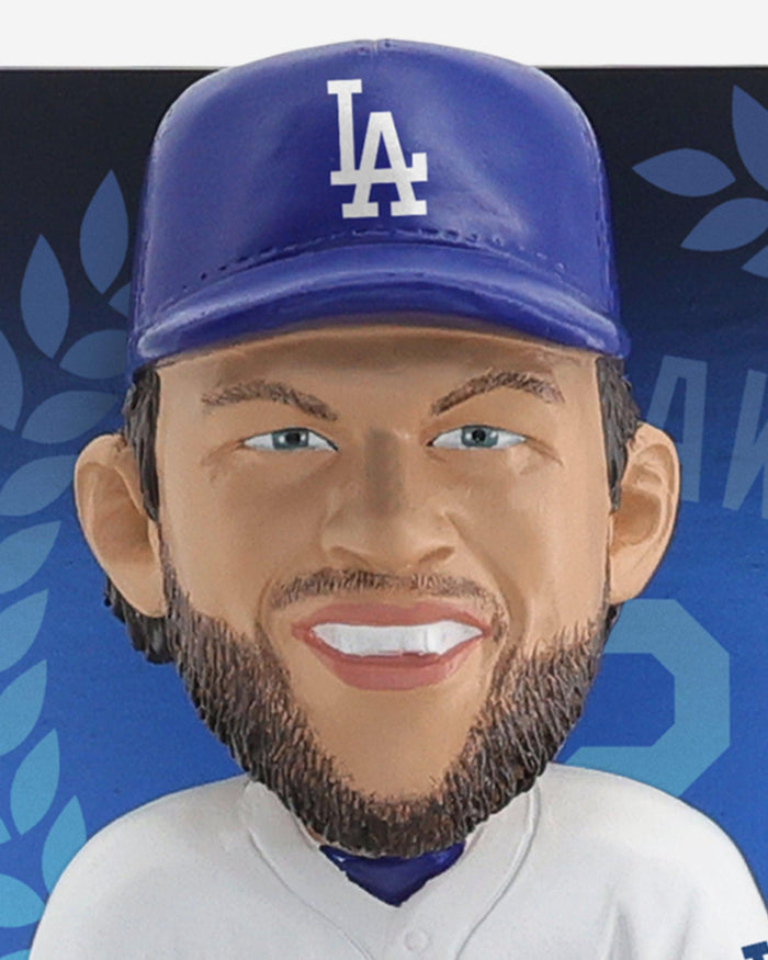 Clayton Kershaw Los Angeles Dodgers Award Collection Mini Bobblehead Scene FOCO - FOCO.com