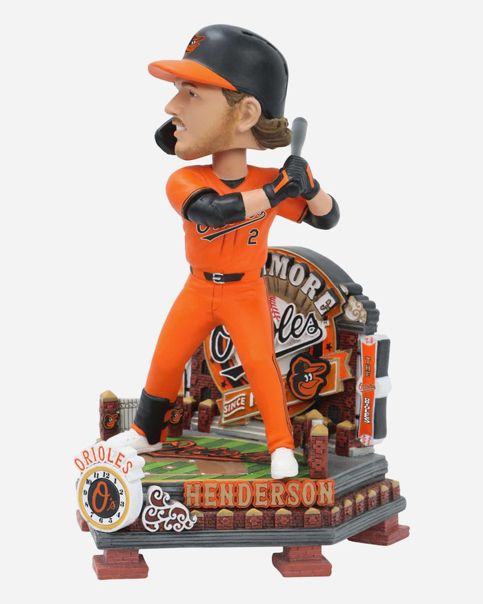 Gunnar Henderson Baltimore Orioles Alternate Uniform Bobblehead FOCO - FOCO.com