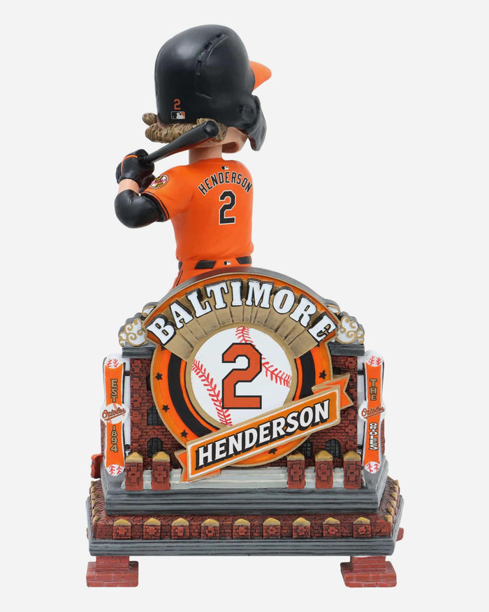 Gunnar Henderson Baltimore Orioles Alternate Uniform Bobblehead FOCO - FOCO.com