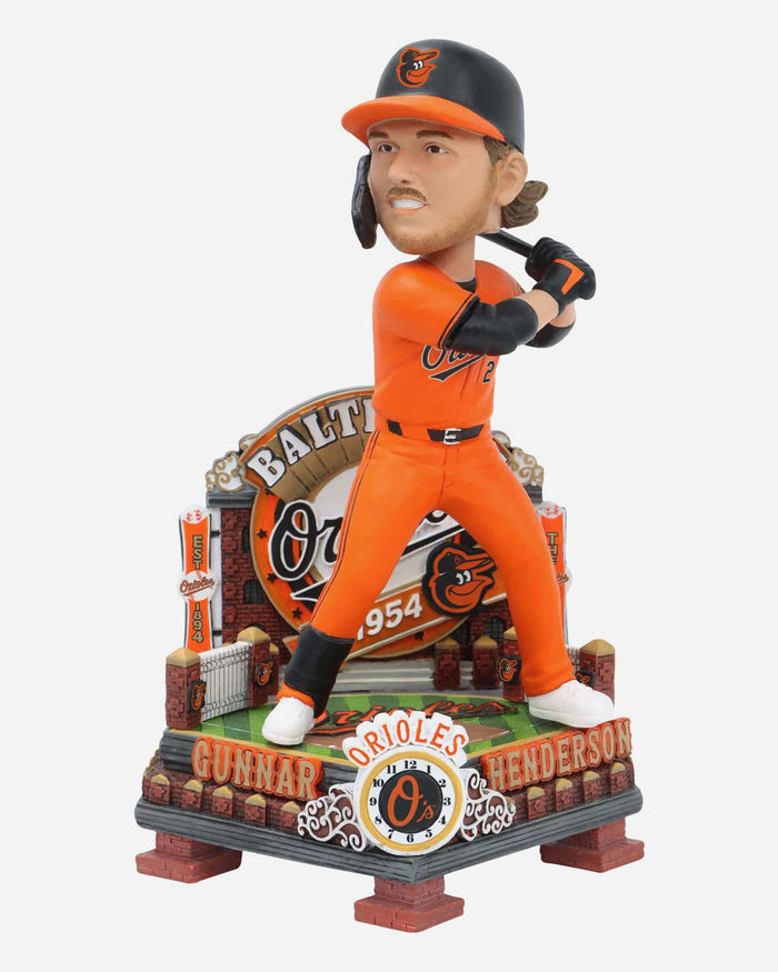 Gunnar Henderson Baltimore Orioles Alternate Uniform Bobblehead FOCO - FOCO.com