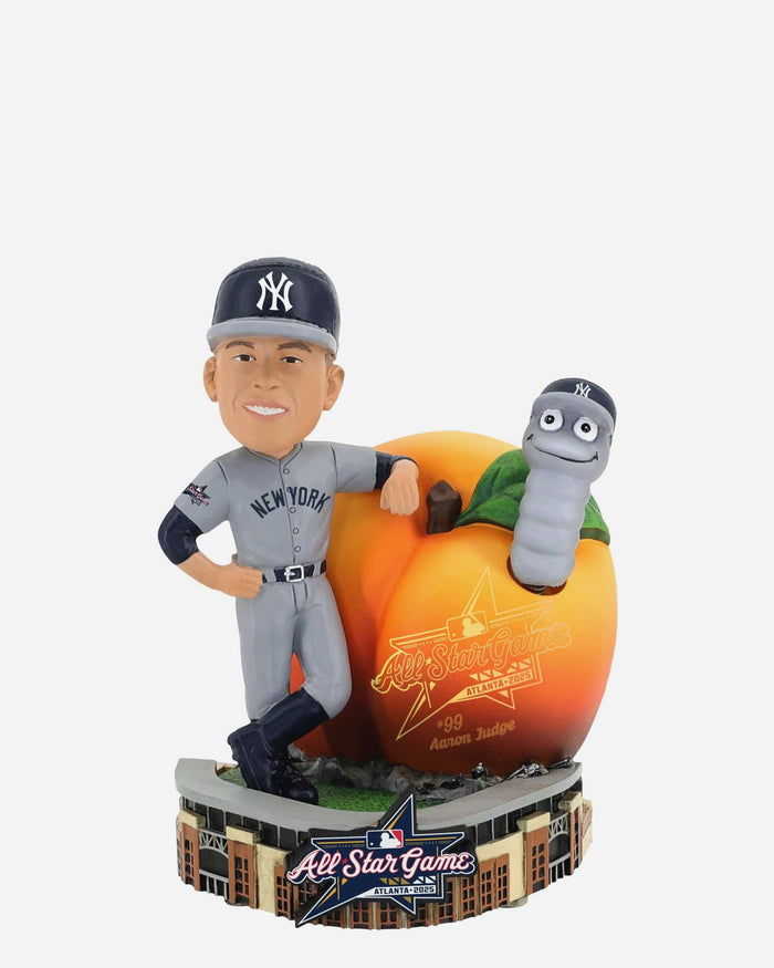 Aaron Judge New York Yankees 2025 MLB All-Star Peach Dual Bobblehead FOCO - FOCO.com
