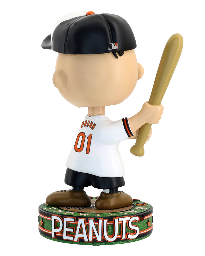 Baltimore Orioles Charlie Brown Peanuts Batting Bighead Bobblehead