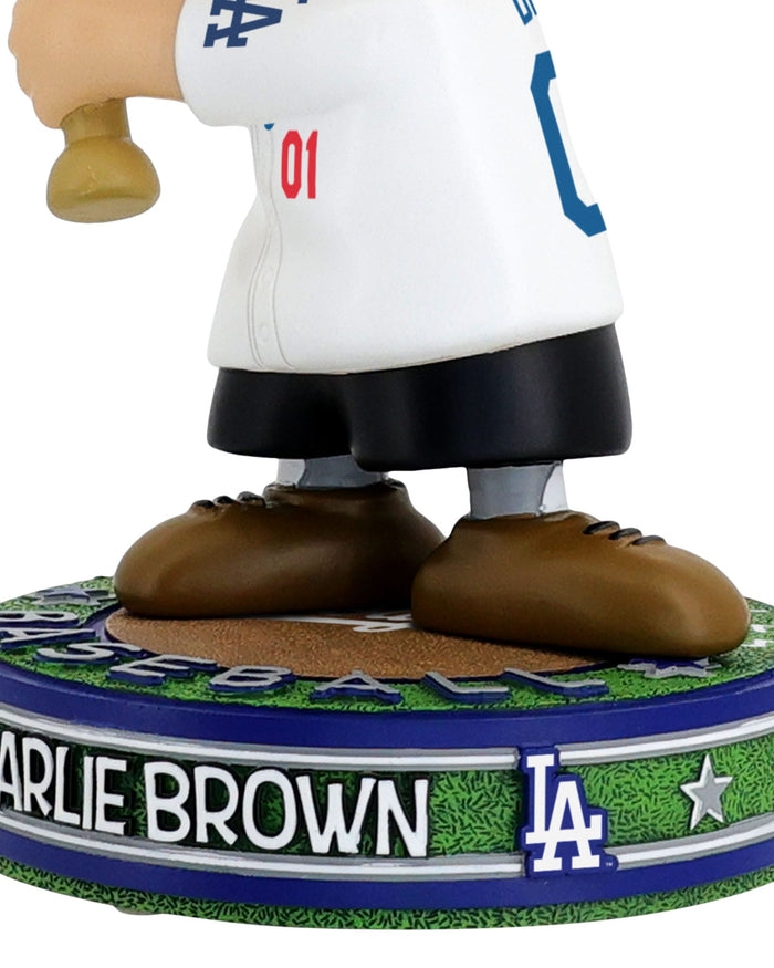 Los Angeles Dodgers Charlie Brown Peanuts Batting Bighead Bobblehead