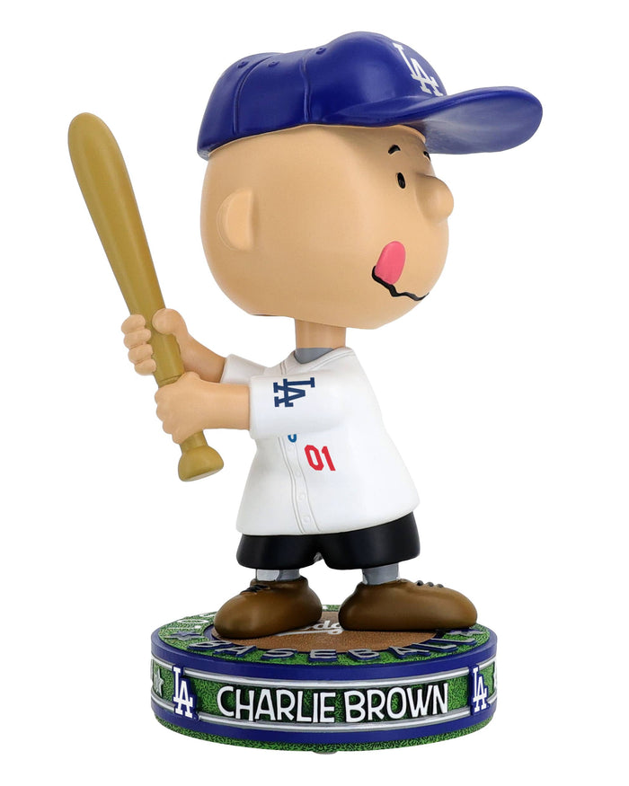Los Angeles Dodgers Charlie Brown Peanuts Batting Bighead Bobblehead