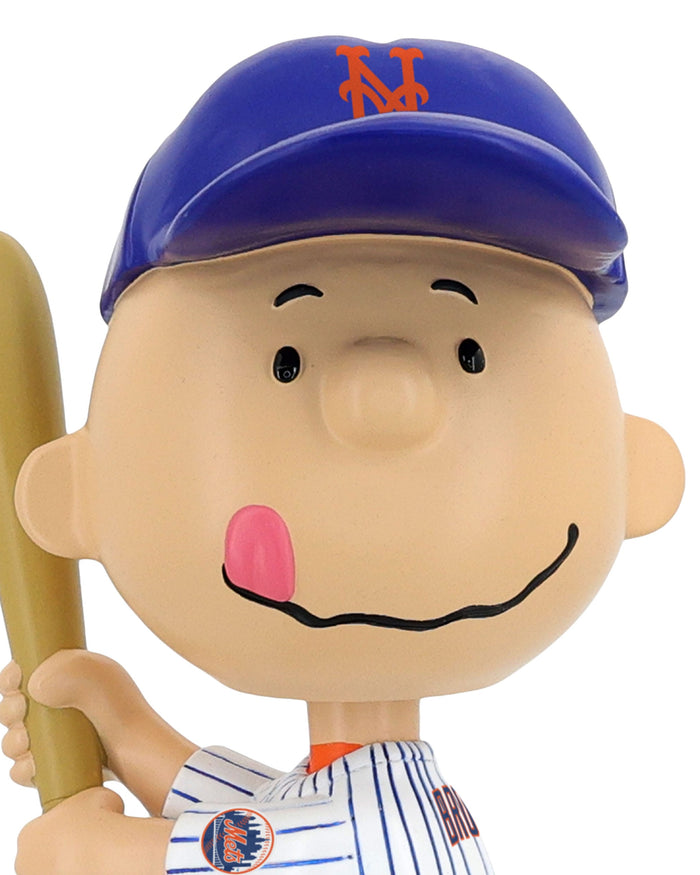 New York Mets Charlie Brown Peanuts Batting Bighead Bobblehead
