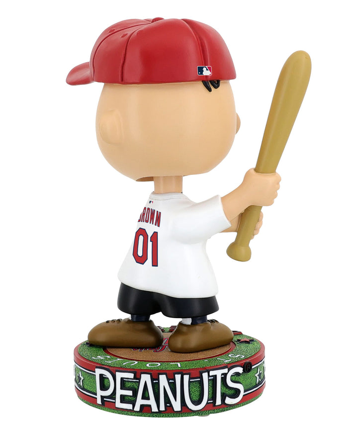 St Louis Cardinals Charlie Brown Peanuts Batting Bighead Bobblehead