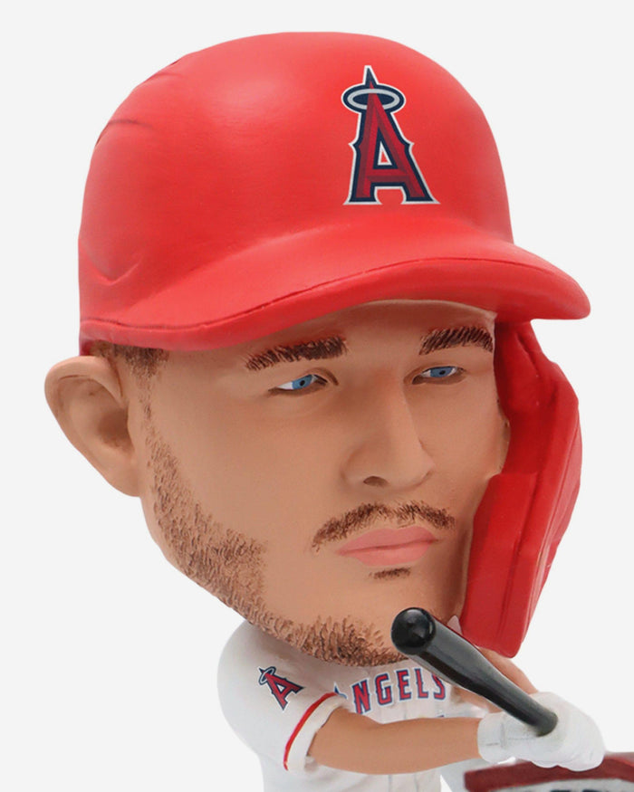 Mike Trout Los Angeles Angels Home Run Counter Medium Bighead Bobblehead