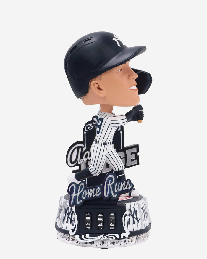 Aaron Judge New York Yankees Home Run Counter Medium Bighead Bobblehead FOCO - FOCO.com