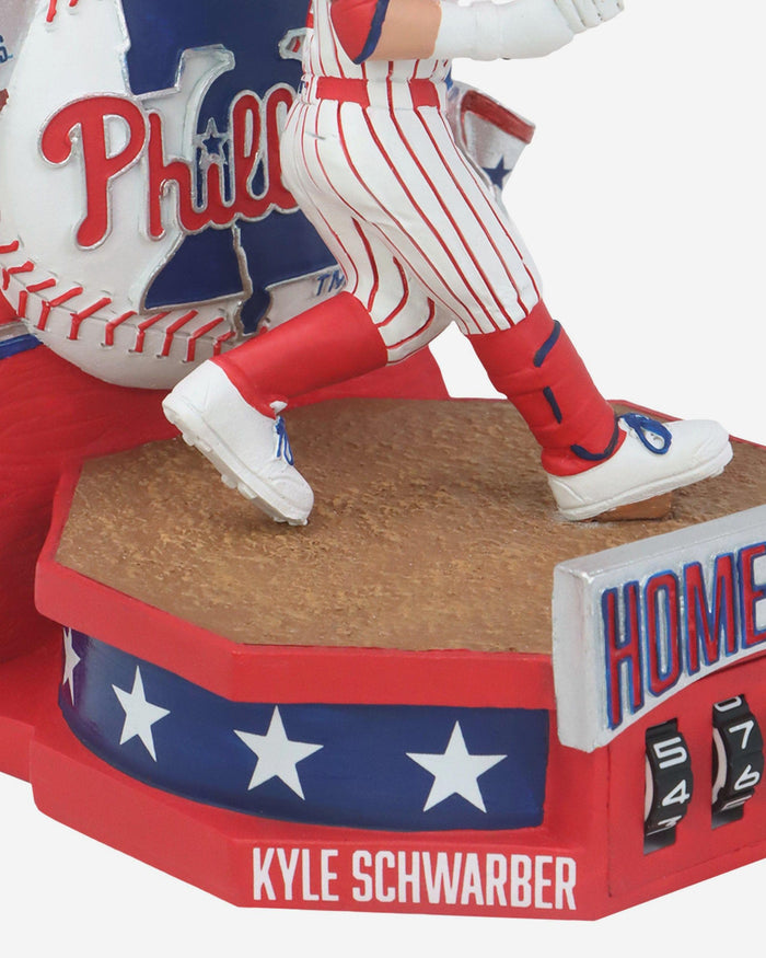 Kyle Schwarber Philadelphia Phillies Home Run Counter Medium Bighead Bobblehead FOCO - FOCO.com
