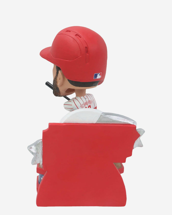 Kyle Schwarber Philadelphia Phillies Home Run Counter Medium Bighead Bobblehead FOCO - FOCO.com