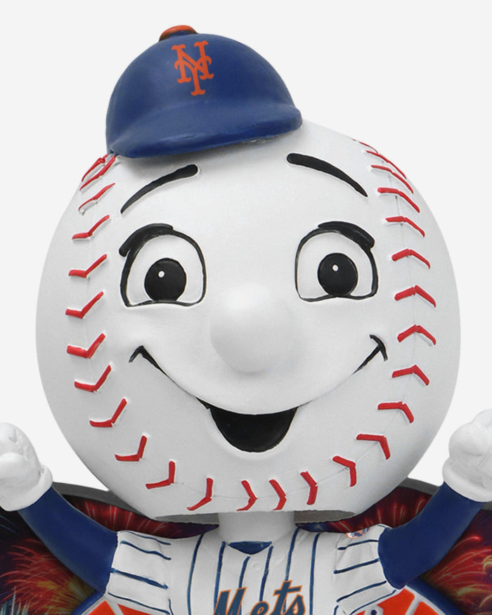 Mr Met New York Mets Win Counter Medium Bighead Bobblehead FOCO - FOCO.com