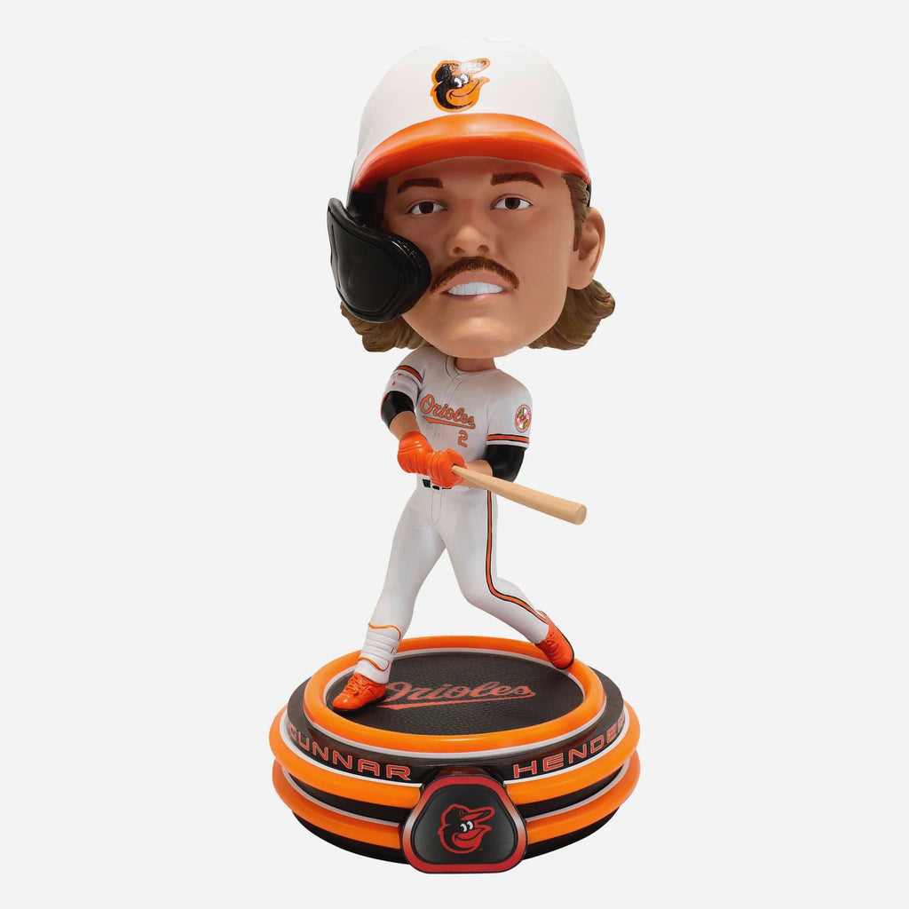 Gunnar Henderson Baltimore Orioles LED Neon Bighead Bobblehead